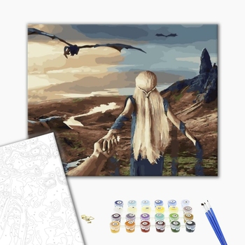 Картина по номерам Авторські колекції - Слідуй за мною. Дейнеріс