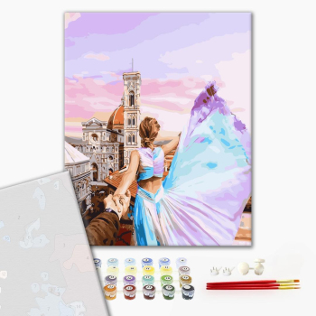 Картина по номерам Преміум картини - Следуй за мной. Флоренция