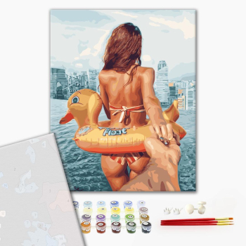 Картина по номерам Преміум картини - Следуй за мной. Лето