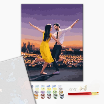 Картина по номерам Преміум картини - Ла ла ленд