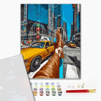 Картина по номерам Преміум картини - Следуй за мной. Нью-йорк