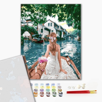 Картина по номерам Преміум картини - Следуй за мной. Залив тропиков