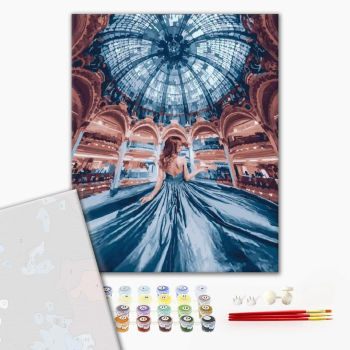 Картина по номерам Преміум картини - Прима парижа