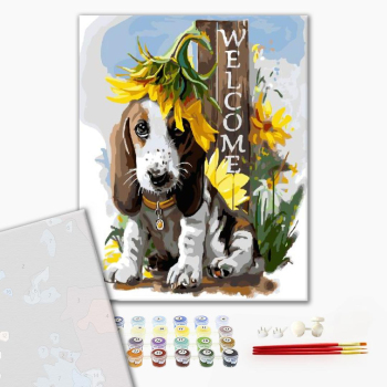 Картина по номерам Преміум картини - Добро пожаловать