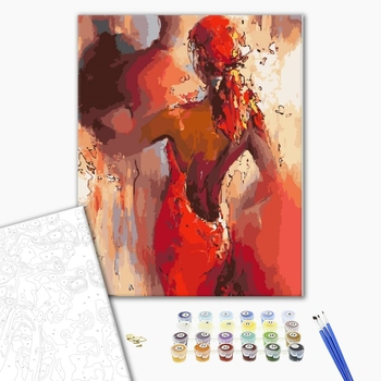 Картина по номерам Люди на картинах - Сеньйорита