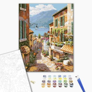 Картина по номерам Города - Вулички міста