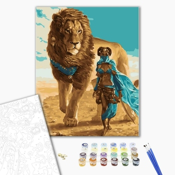 Картина по номерам Люди на картинах - Східна принцеса