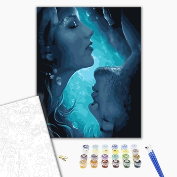 Картина по номерам Люди на картинах - Магія двох