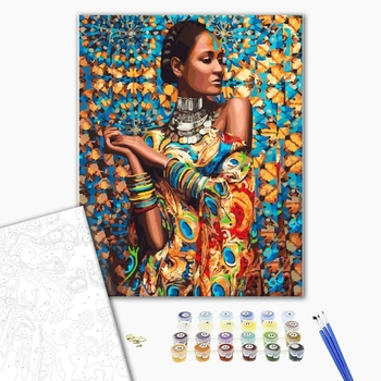 Картина по номерам Люди на картинах - Принцесса Зимбабве