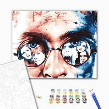 Картина по номерам Люди на картинах - Поттериана