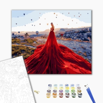 Картина по номерам Авторські колекції - Шлейф Каппадокії