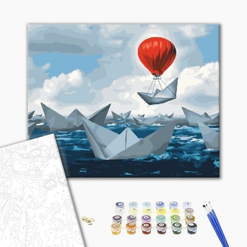 Картина по номерам Кораблі, автомобілі та літаки - Виділяйся