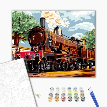 Картина по номерам Города - Англійський експрес