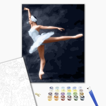 Картина по номерам Люди на картинах - Зірка балету
