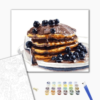 Картина по номерам Натюрморти - Панкейкі
