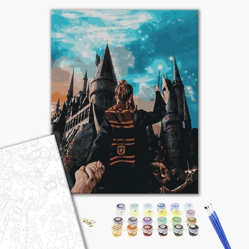 Картина по номерам Люди на картинах - Магія Хогвартса