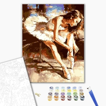 Картина по номерам Люди на картинах - Молодая балерина