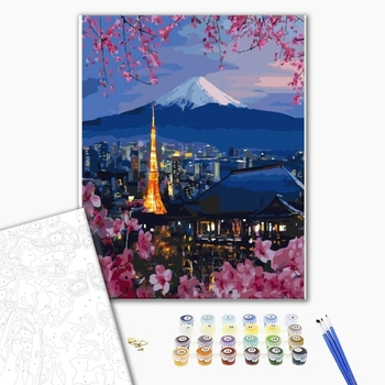 Картина по номерам Города - Подорож по Японії