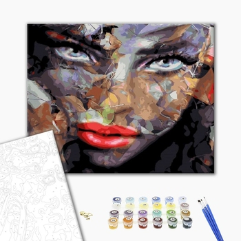 Картина по номерам Люди на картинах - Сумрачный лик