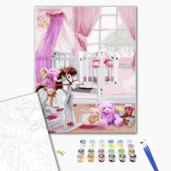 Картина по номерам Пейзажі - Комнатка прицесы