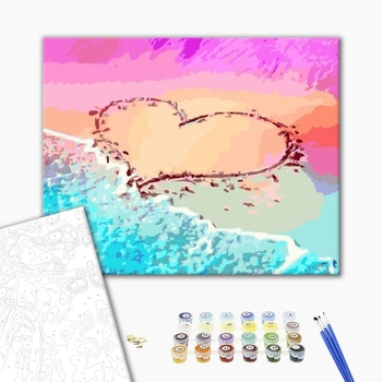 Картина по номерам Для початківців - Райське серце