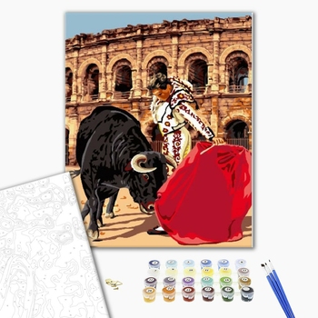 Картина по номерам Люди на картинах - Матадор