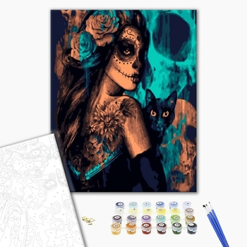 Картина по номерам Люди на картинах - Принцеса темряви