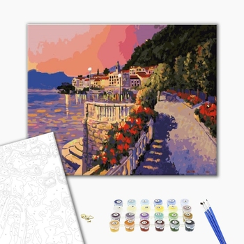 Картина по номерам Природа - Лазурна набережна