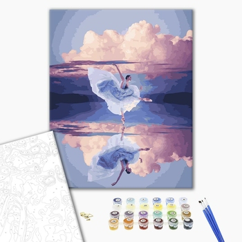 Картина по номерам Авторські колекції - Відображення легкості