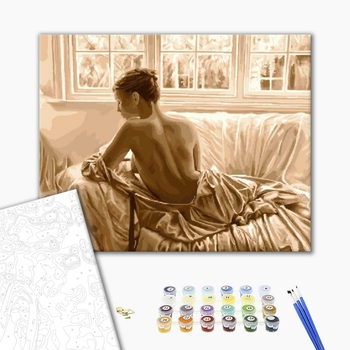 Картина по номерам Люди на картинах - Элегантность. Роба Хефферана