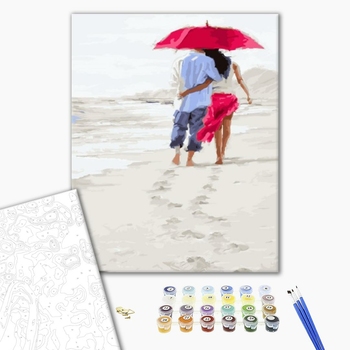 Картина по номерам Для початківців - Романтика на пляжі