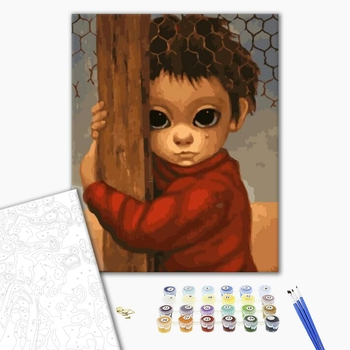 Картина по номерам Репродукції художників - Маленька дитина. Маргарет Кін