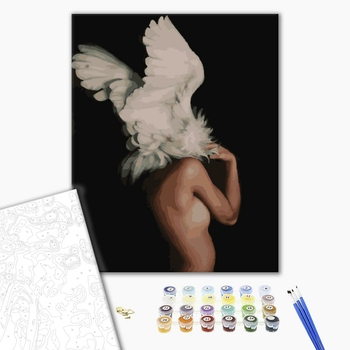 Картина по номерам Авторські колекції - Абстракція в крилах