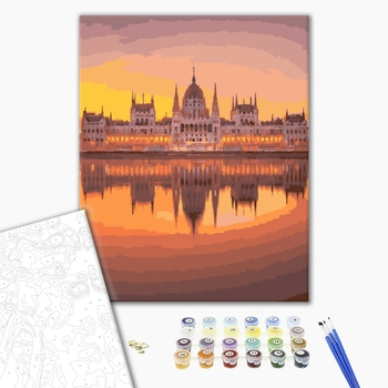 Картина по номерам Авторські колекції - Угорський парламент