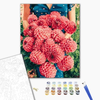 Картина по номерам Авторські колекції - Квіти для тебе