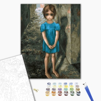 Картина по номерам Репродукції художників - Дочка. Маргарет Кін