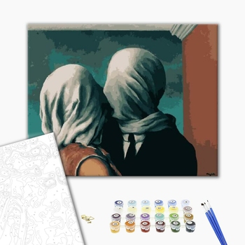 Картина по номерам Репродукції художників - Поцілунок