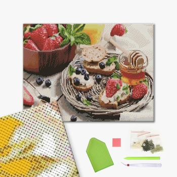 Алмазна мозаїка 40х50 - Летний завтрак