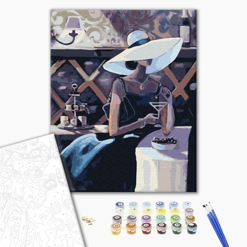 Картина по номерам Авторські колекції - Незнайомка з мартіні