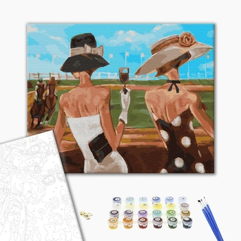 Картина по номерам Авторські колекції - Леді на скачках