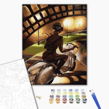 Картина по номерам Авторські колекції - Крихітка на драйві