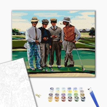 Картина по номерам Авторські колекції - Партія в гольф