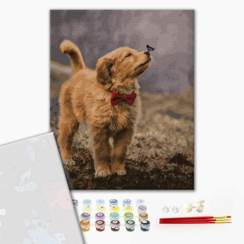 Картина по номерам Преміум картини - Верный друг