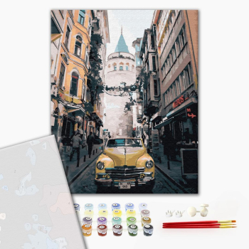 Картина по номерам Преміум картини - Такси стамбула