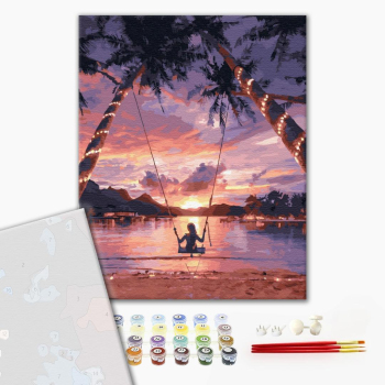 Картина по номерам Преміум картини - Райское наслаждение