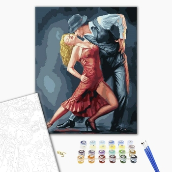 Картина по номерам Люди на картинах - Полуночное танго