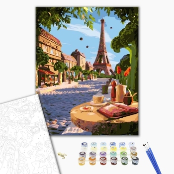Картина по номерам Города - Літній Париж
