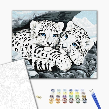 Картина по номерам Тварини, птахи та риби - Тигрюли