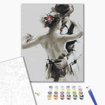 Картина по номерам Люди на картинах - Танець закоханих