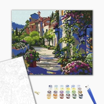 Картина по номерам Города - Італійська вуличка